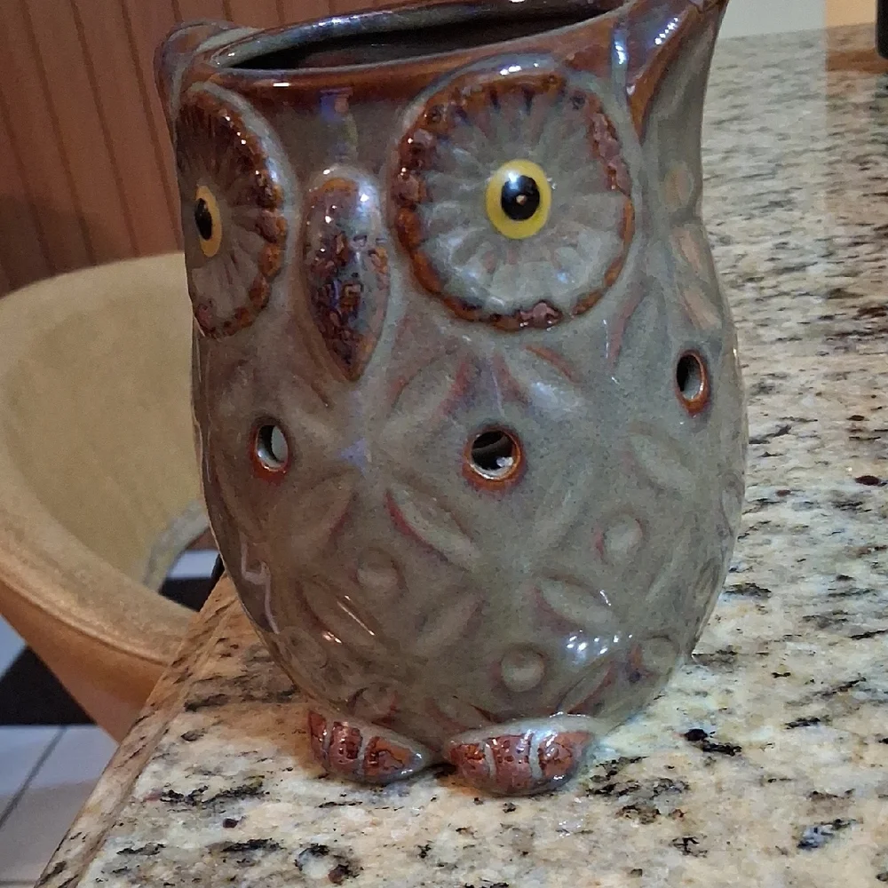 Ceramic Owl Night Light